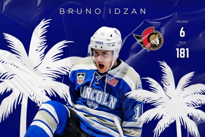 Bruno Idžan na draftu NHL-a
