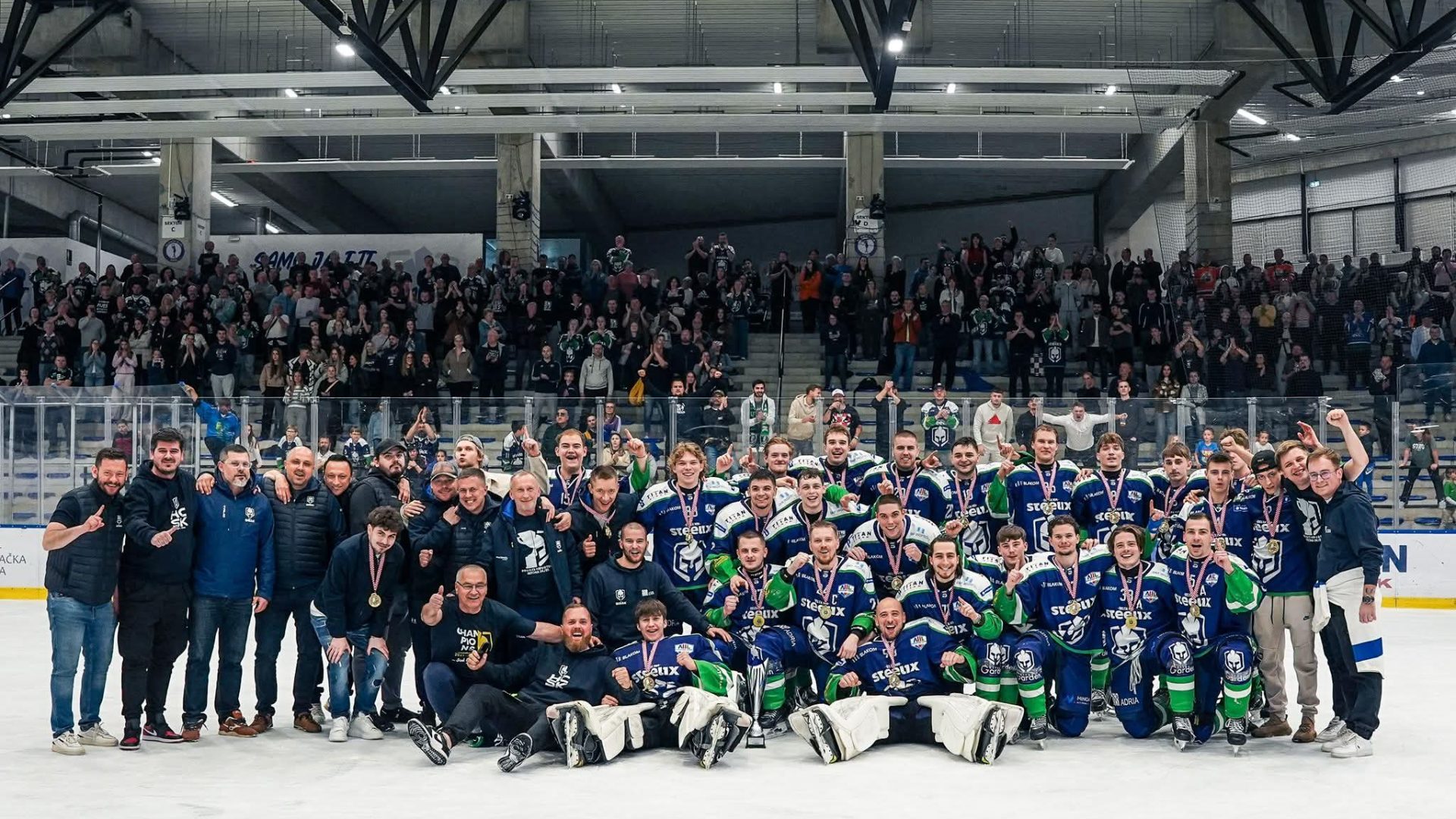 KHL Sisak dominantno do naslova prvaka Hrvatske